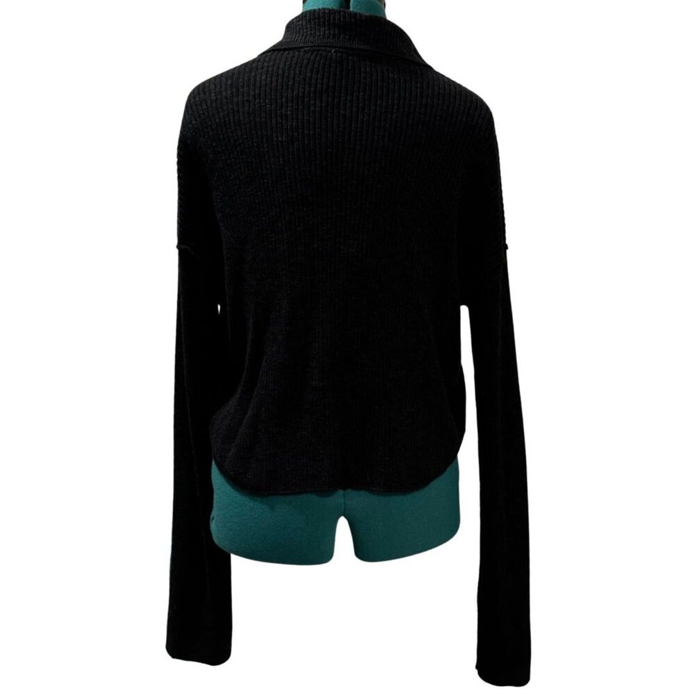 Free People Ella Sweater Shirt – Black, Medium (M), NWOT - Picture 5 of 9